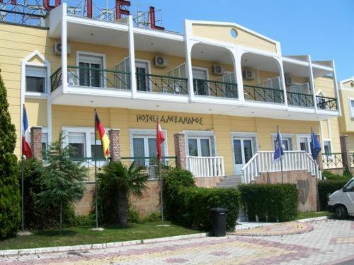 Hotel Alexandros Анхиалос Экстерьер фото